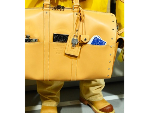 Pharrell Williams Louis Vuitton Yellow Bag Vintage