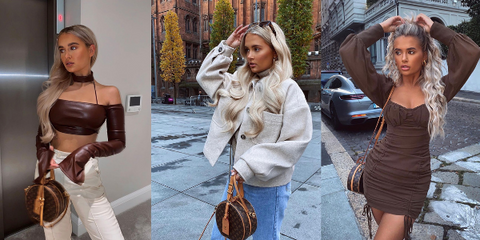 Molly-Mae Hague wears a £3,210 Chanel bag and a £1,110 designer