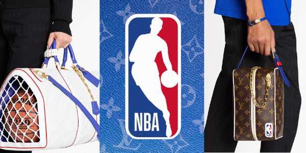 Louis Vuitton x NBA collaboration bag