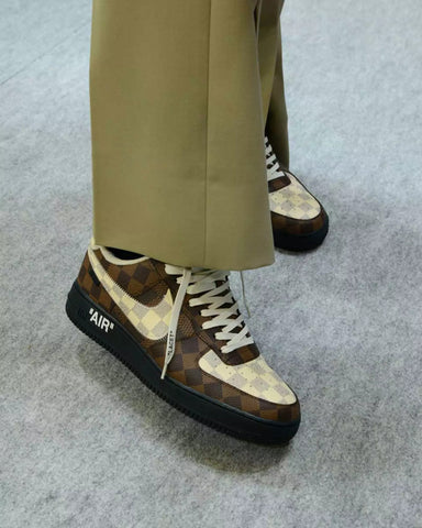 Las primeras Nike Air Force 1 de Louis Vuitton se venden por un
