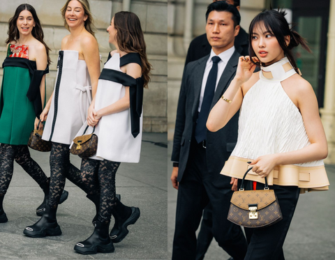Hermès Handbag Street Style During PFW 2023 - PurseBop