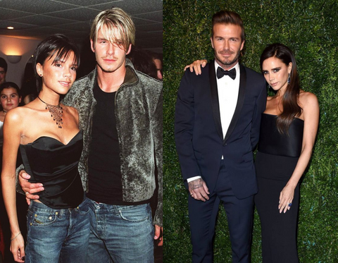 Victoria and David Beckham Style Transformation - Victoria and