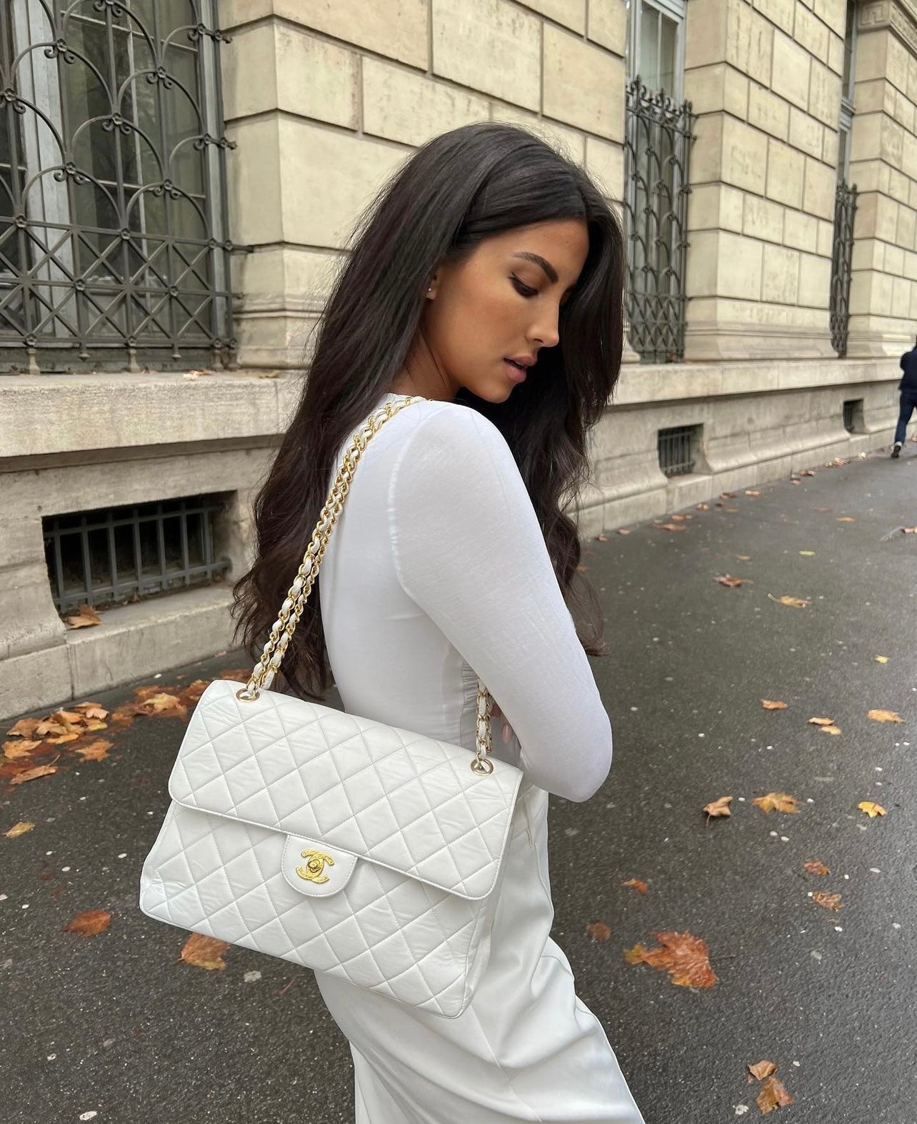 Chanel Double-Sided Flap Bag Lambskin Leather – l'Étoile de Saint Honoré