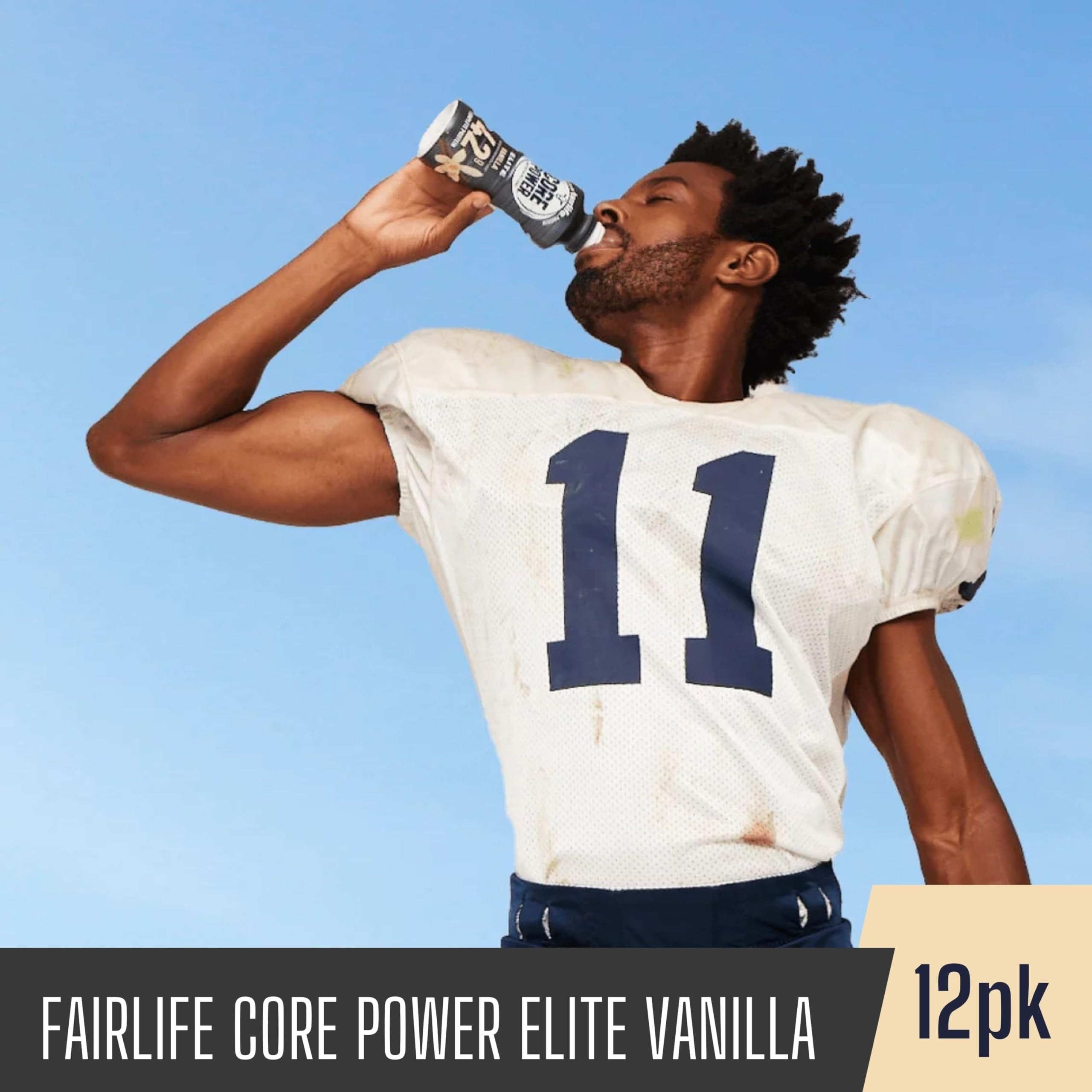 Core Power Fairlife Elite 42g High Protein Milk Shake - Kosher, Vanilla  Flavor Protein Shake for Workout Recovery - 14 Fl Oz (Pack of 12) 