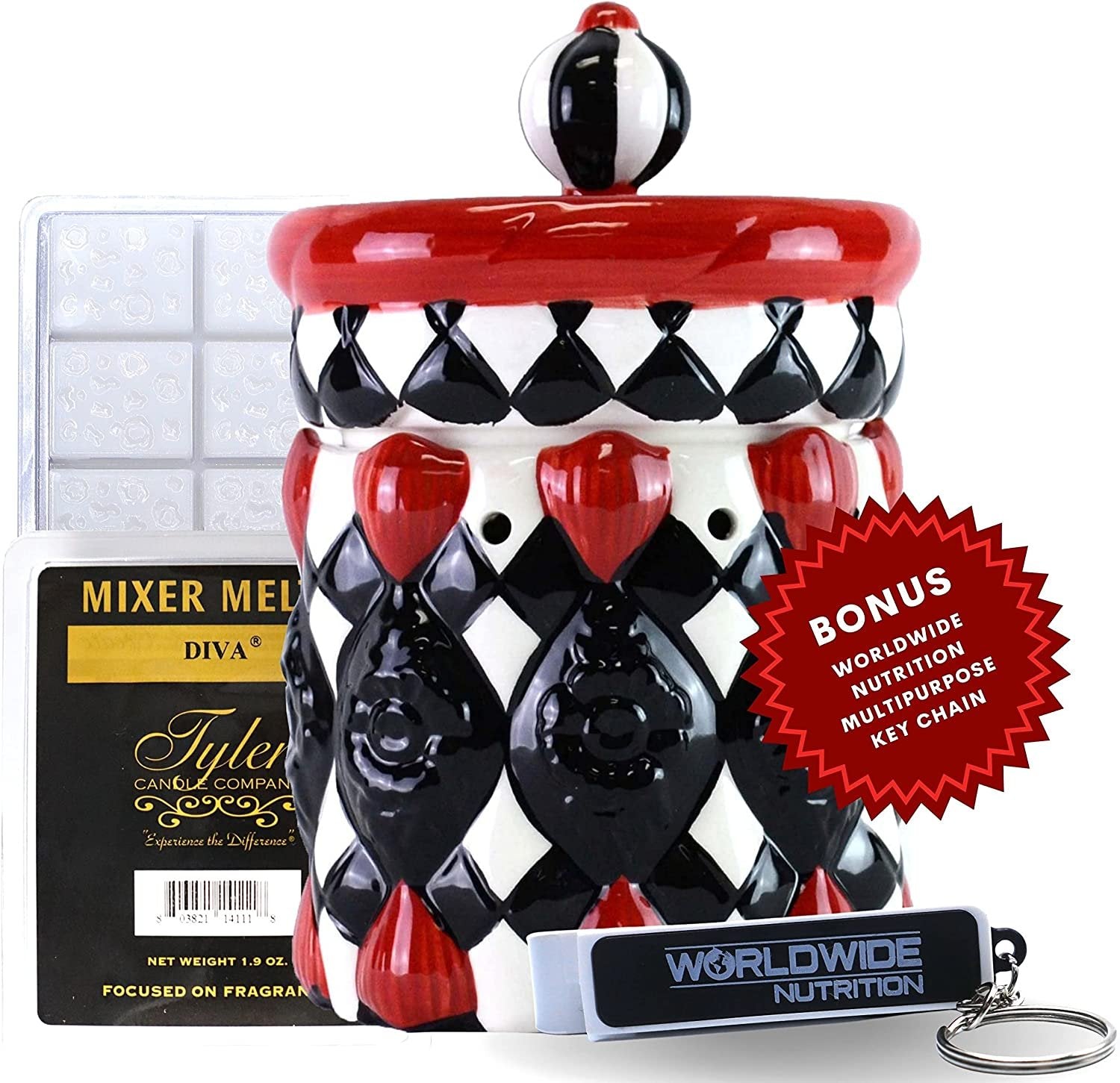Tyler Candle Company Fanimal Tiger Fragrance Wax Warmer - Candle Wax M