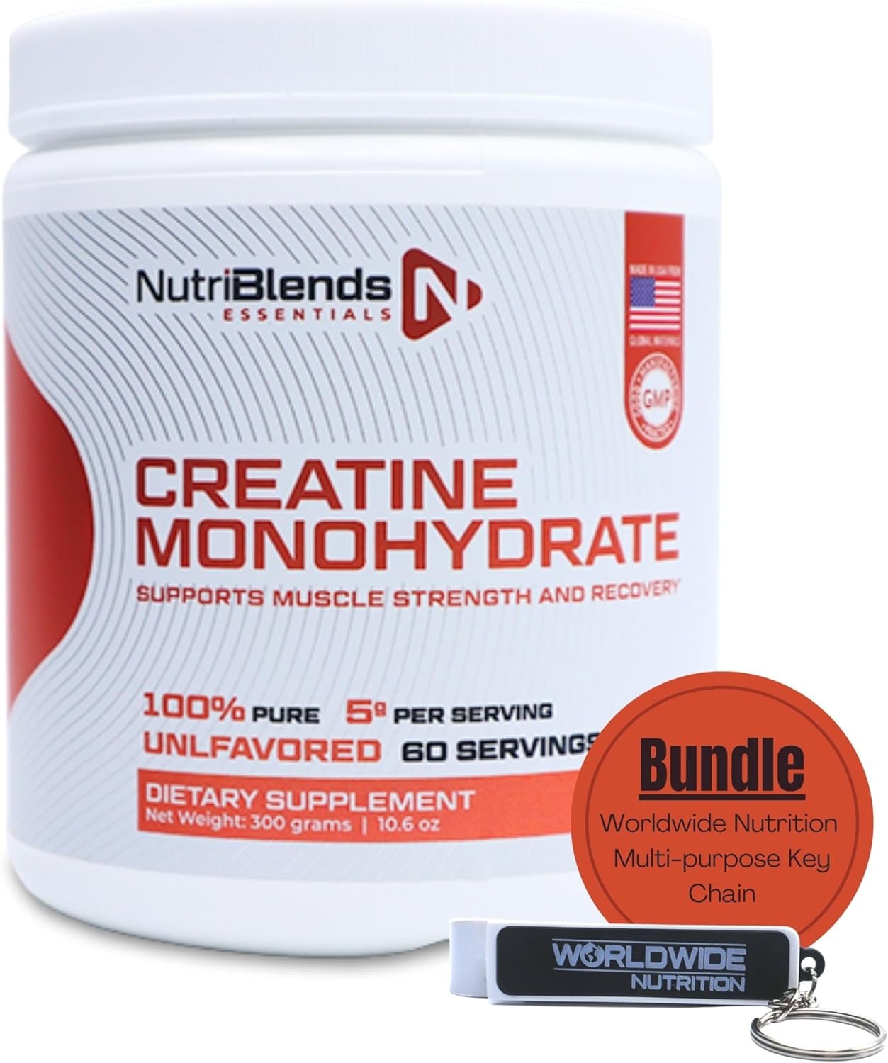 Micronized Creatine Monohydrate Powder 5000mg Per Serv (5g), Keto Friendly  Workout Supplement, Supports Muscle Growth, Strength & Recovery - Pure