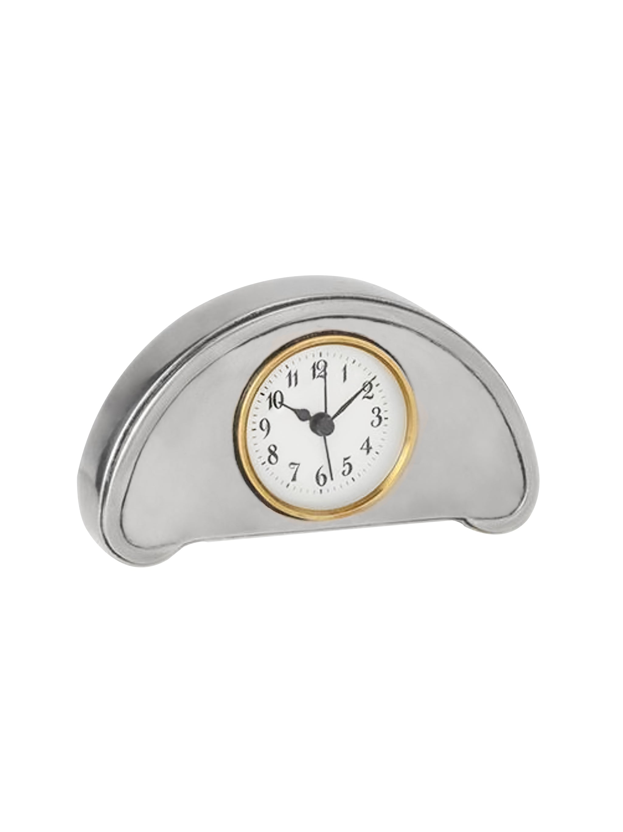 MATCH Pewter Luna Alarm Clock