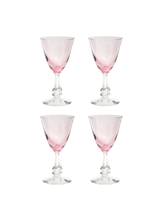 Shop the Vintage Japanese Bamboo Etched Martini Glasses at Weston