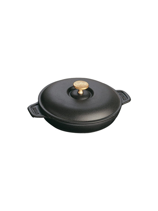 Staub Cast Iron 7.9-inch Round Covered Baking Dish - Matte Black