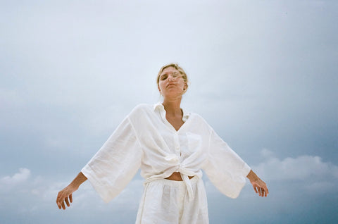 Brittany in the beach