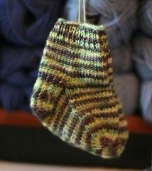 baby socks knitting pattern