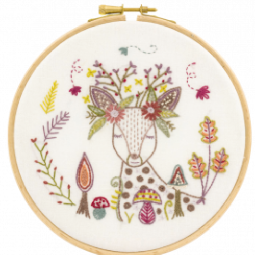 Un Chat Dans L Aiguille Biche Oh Ma Biche Embroidery Kit