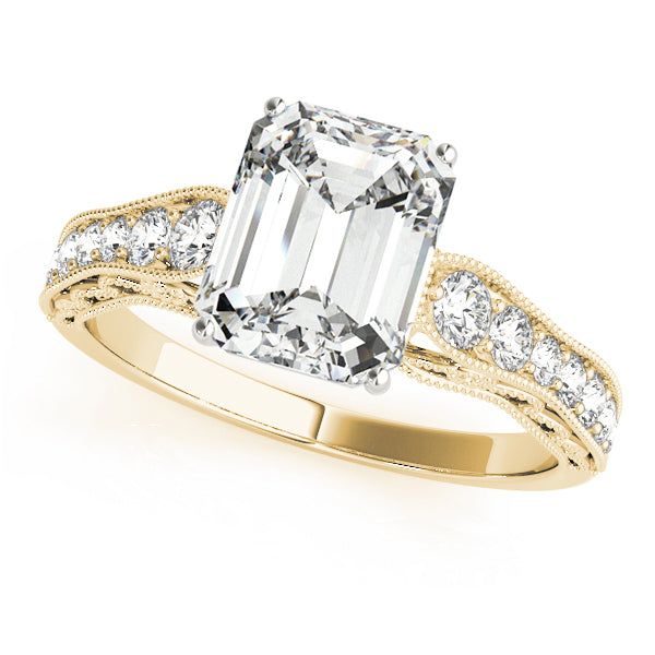 Donaliza Emerald Engagement Ring