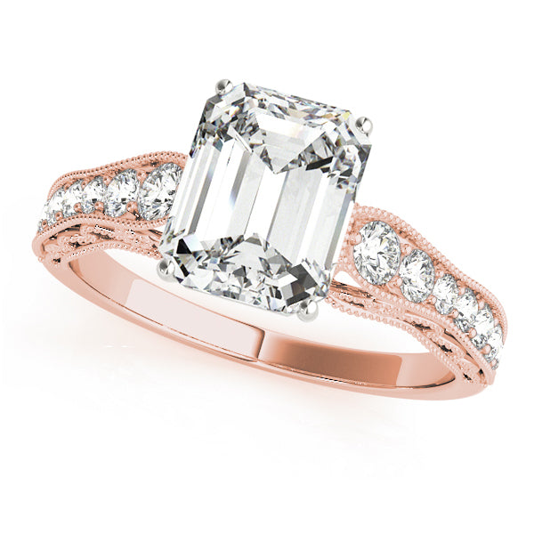 Donaliza Emerald Engagement Ring