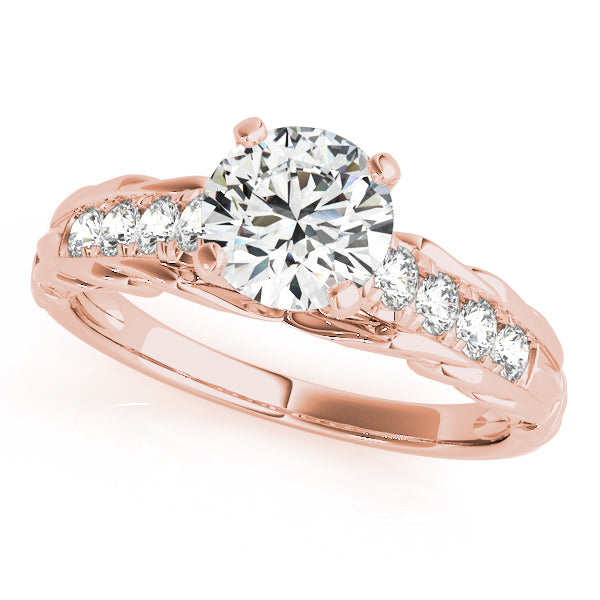 Filomena Round Engagement Ring
