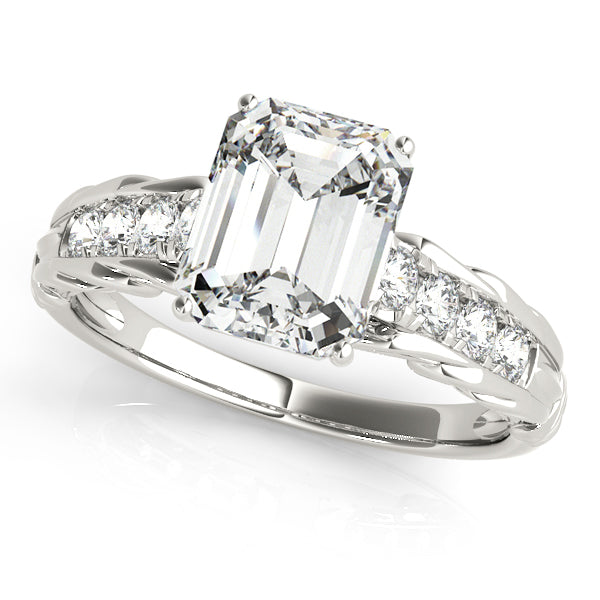 Filomena Emerald Engagement Ring