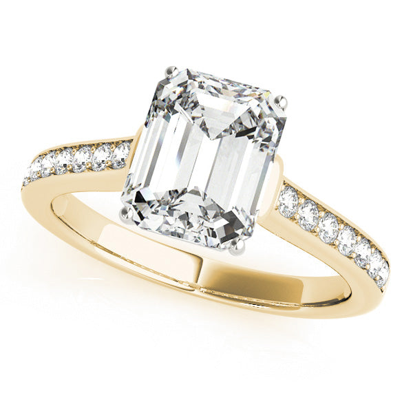 Alexandra Emerald Engagement Ring