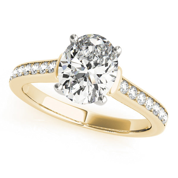 Alexandra Oval Engagement Ring