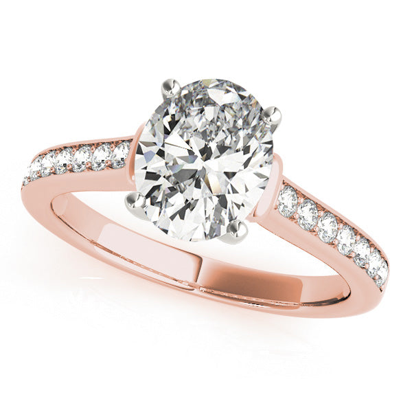 Alexandra Oval Engagement Ring