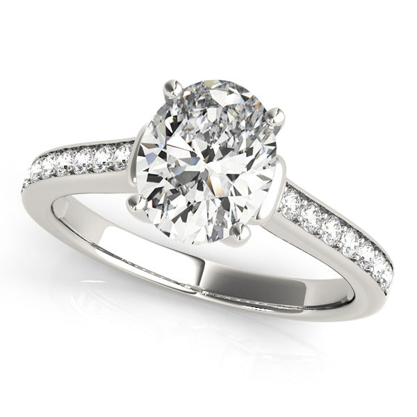 Alexandra Oval Engagement Ring