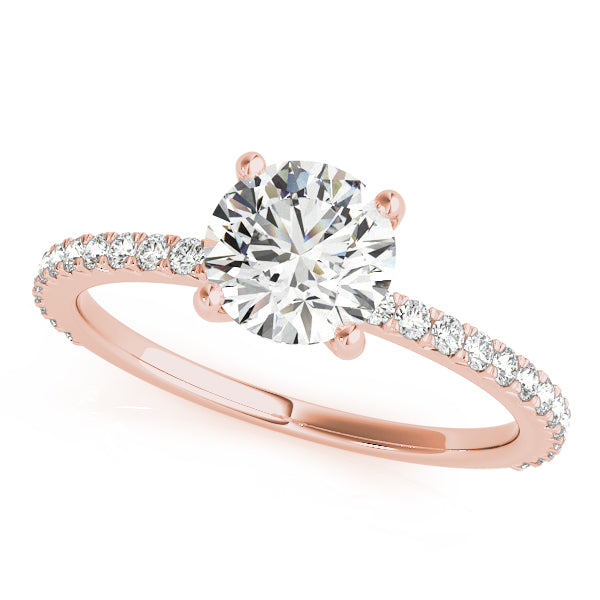 Morgan Round Engagement Ring