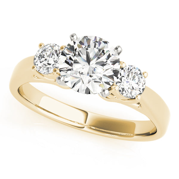 Trinity Round Engagement Ring