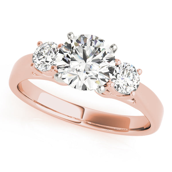 Trinity Round Engagement Ring