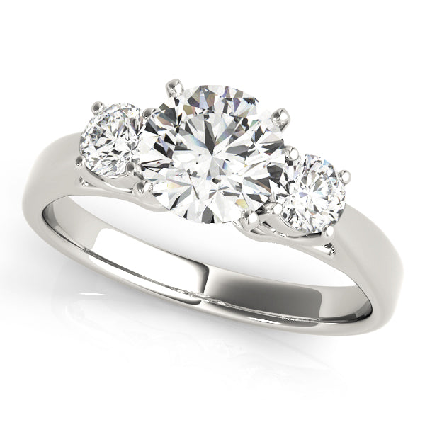 Trinity Round Engagement Ring