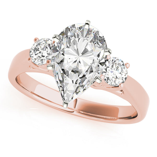 Trinity Pear Engagement Ring