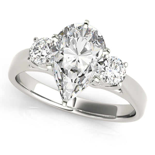 Trinity Pear Engagement Ring