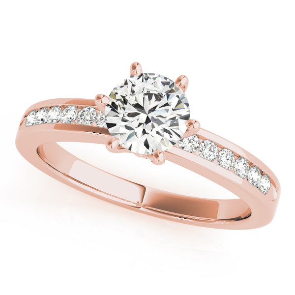 Flavia Round Engagement Ring