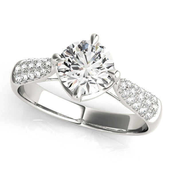 Adrienne Round Engagement Ring