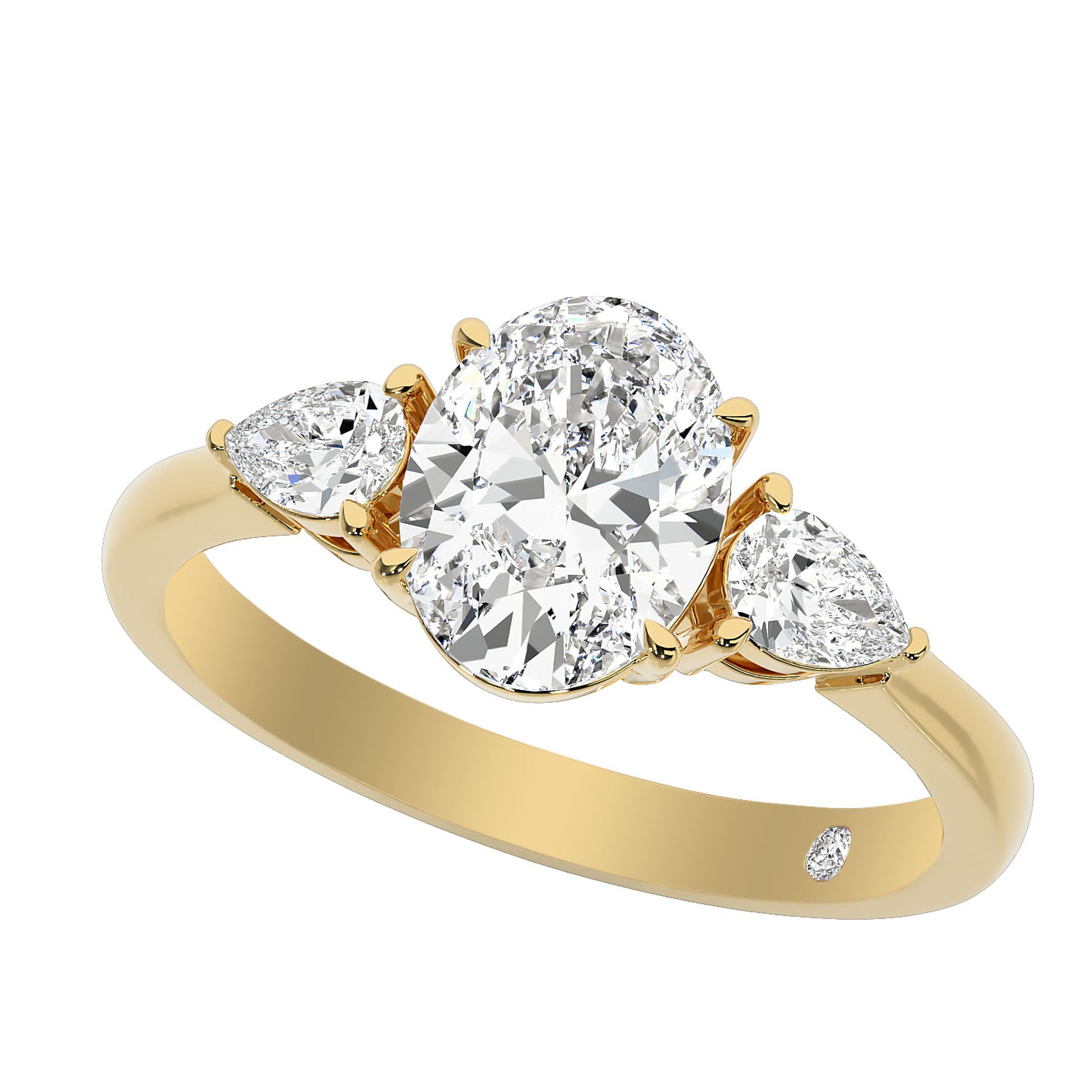 Michelle Oval Engagement Ring