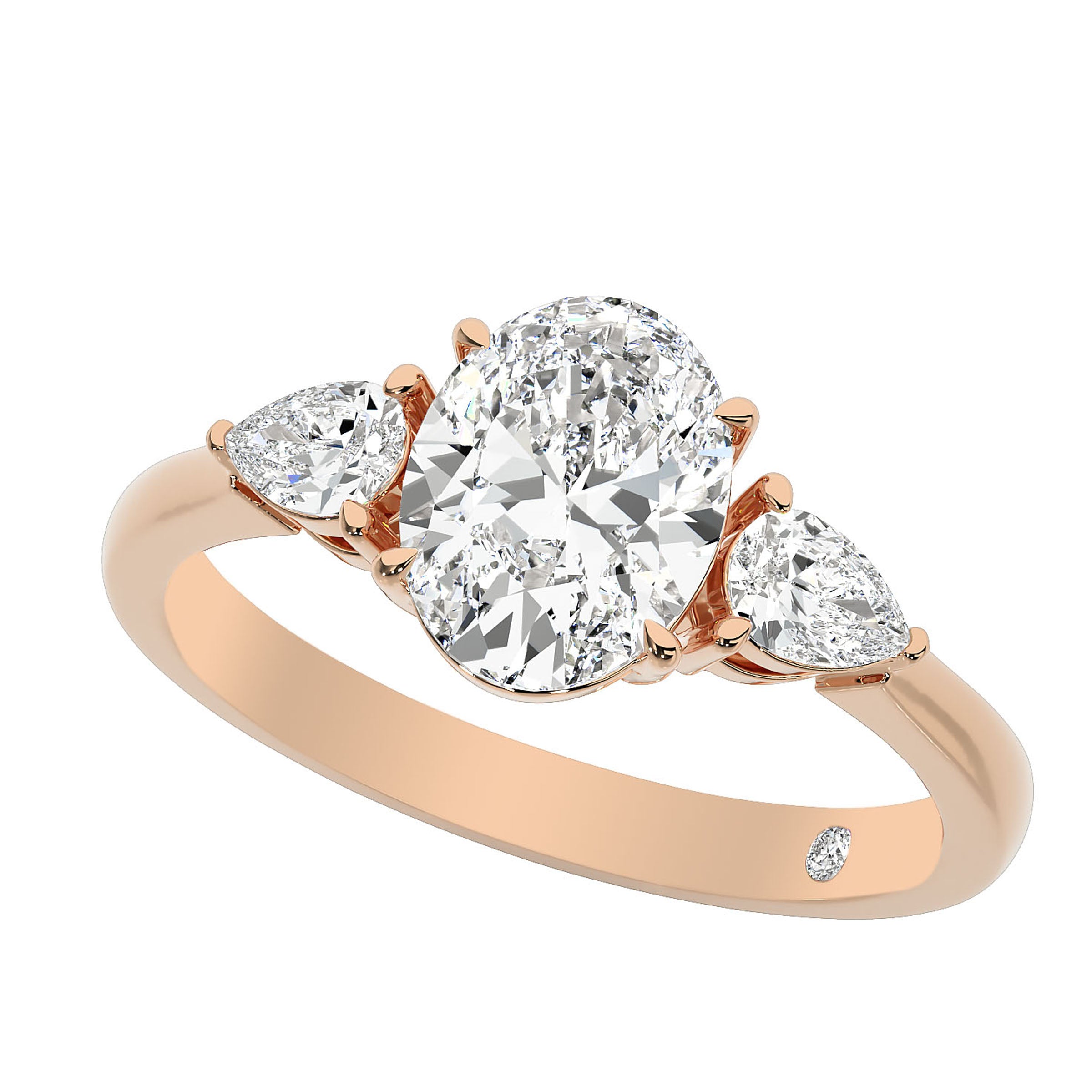 Michelle Oval Engagement Ring