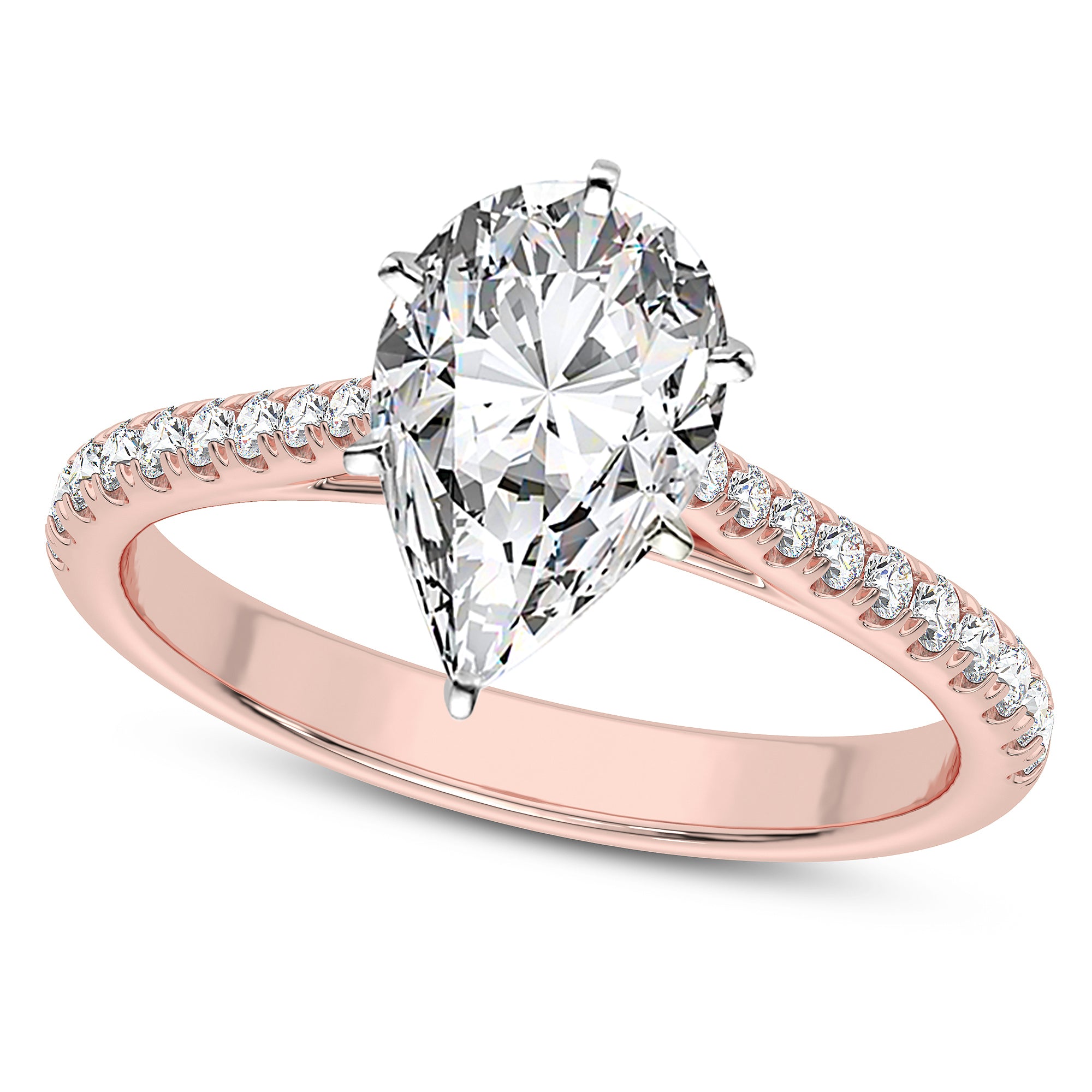 Meribelle Pear Engagement Ring