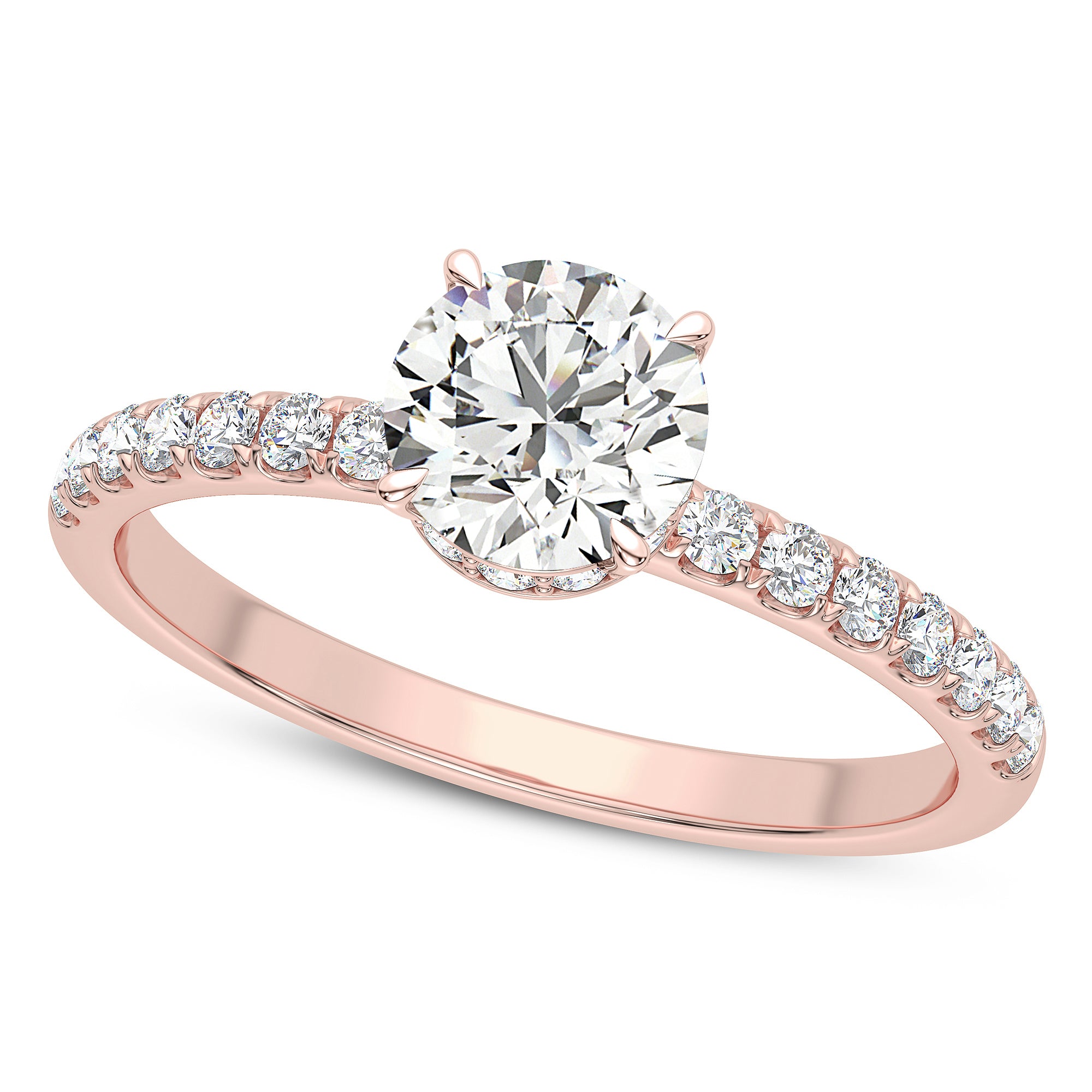 Preeti Round Engagement Ring