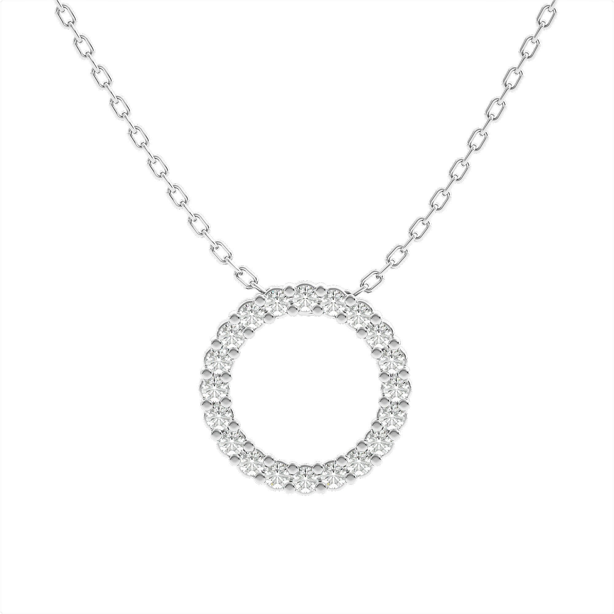 Effervescently Attractive Circle Pendant
