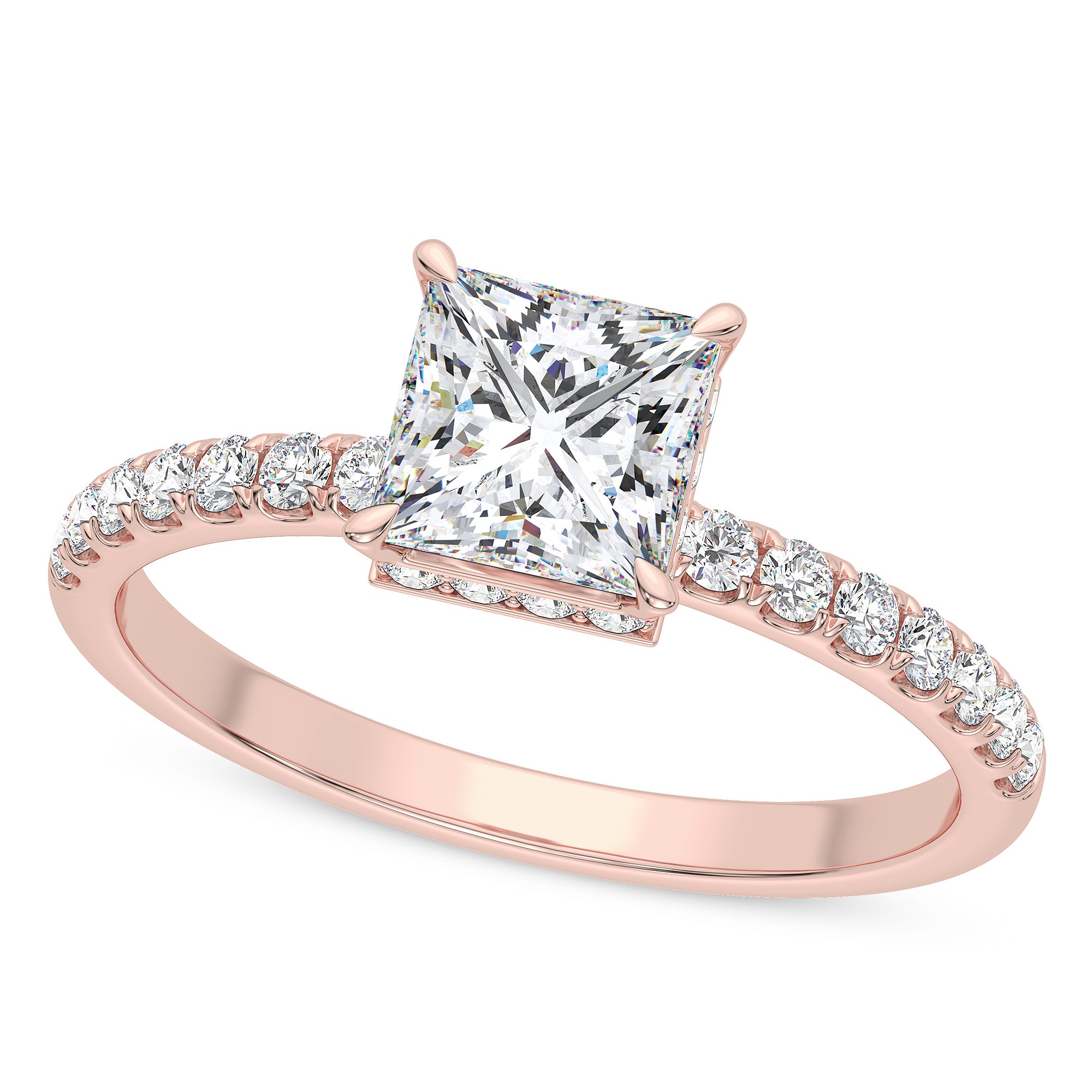 Preeti Princess Engagement Ring