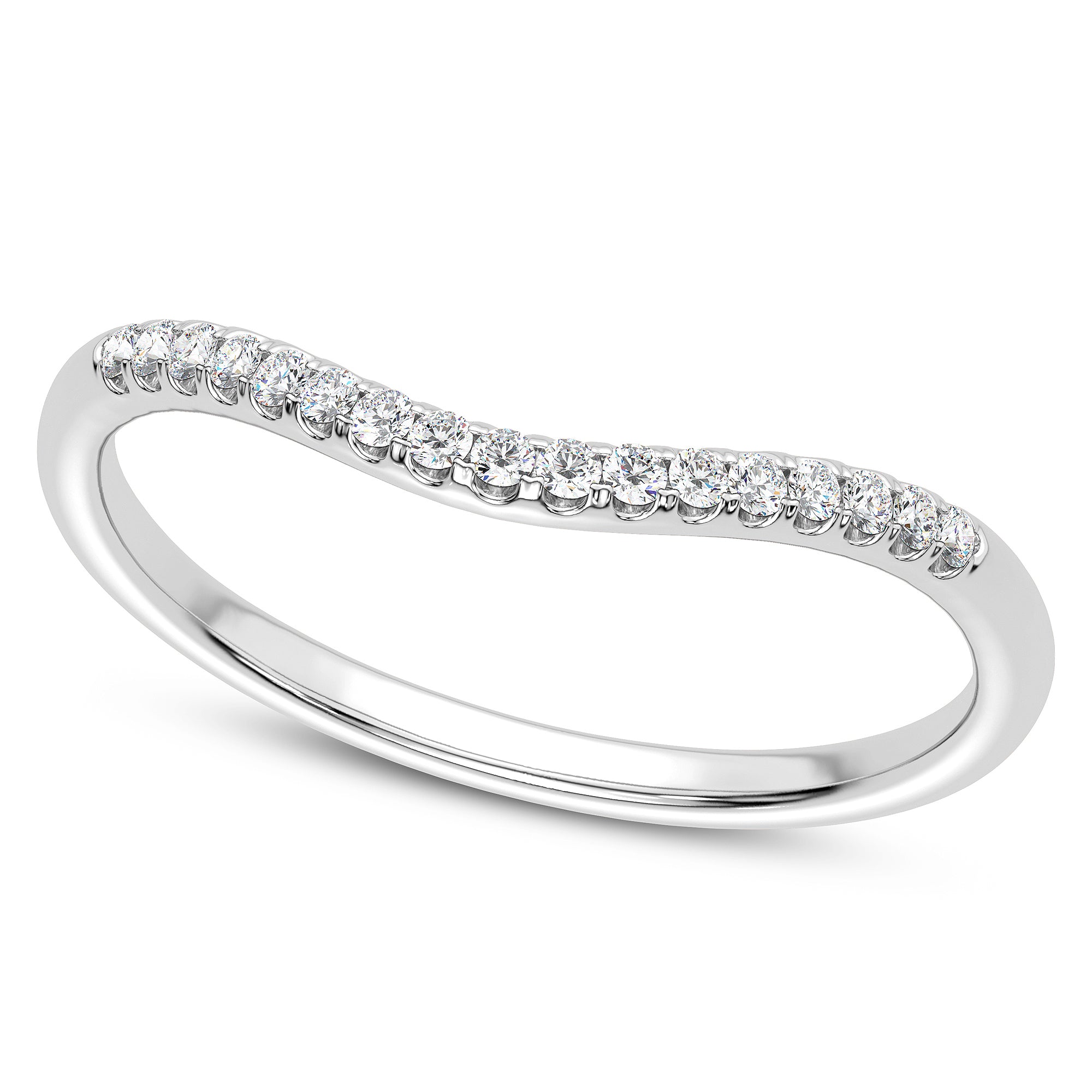 Nayeli Round Wedding Band