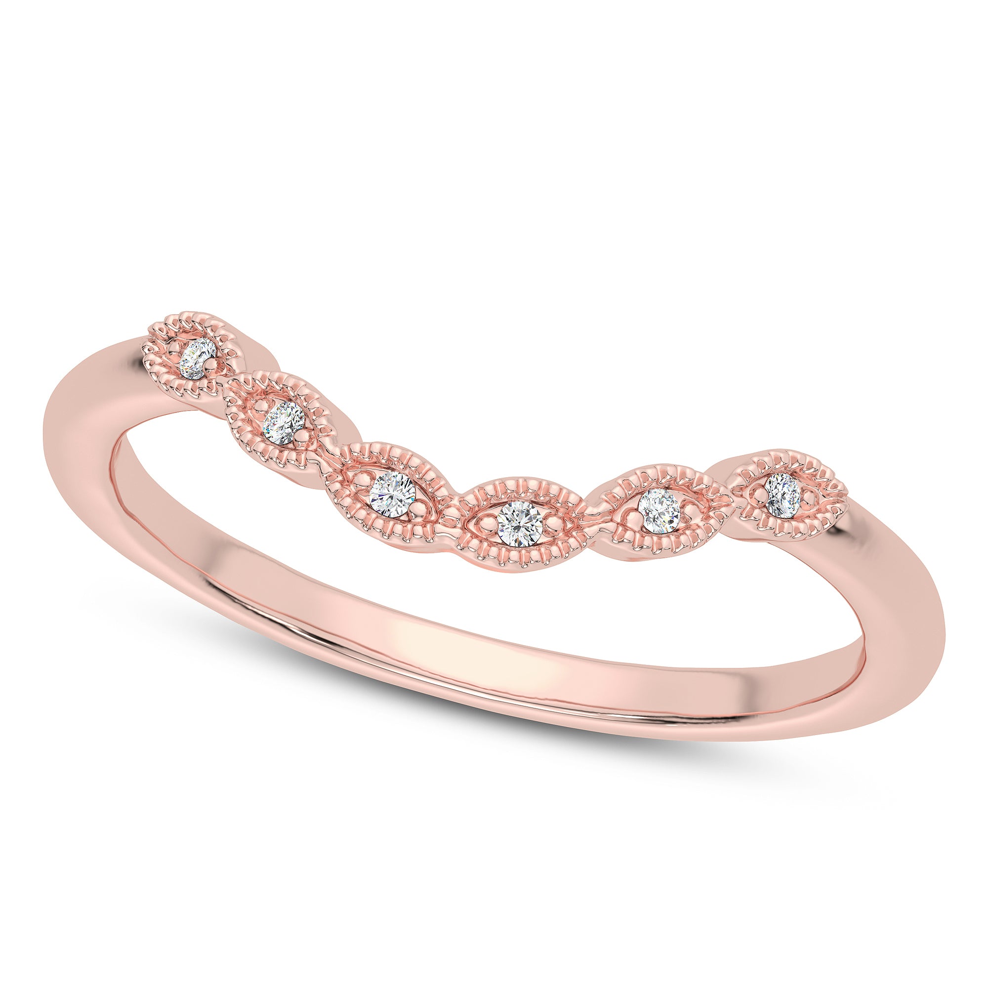 Elianna Round Wedding Band