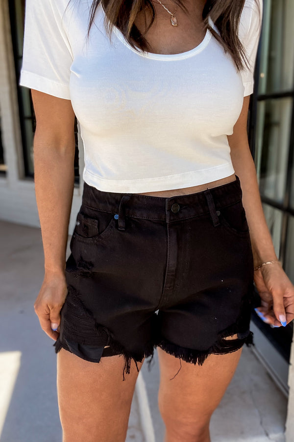 Hello Gorgeous Denim Shorts Super Light – Versatile Boutique