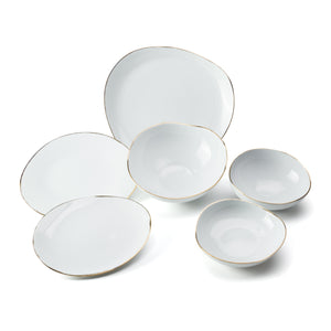 Simply Gold Round Platter