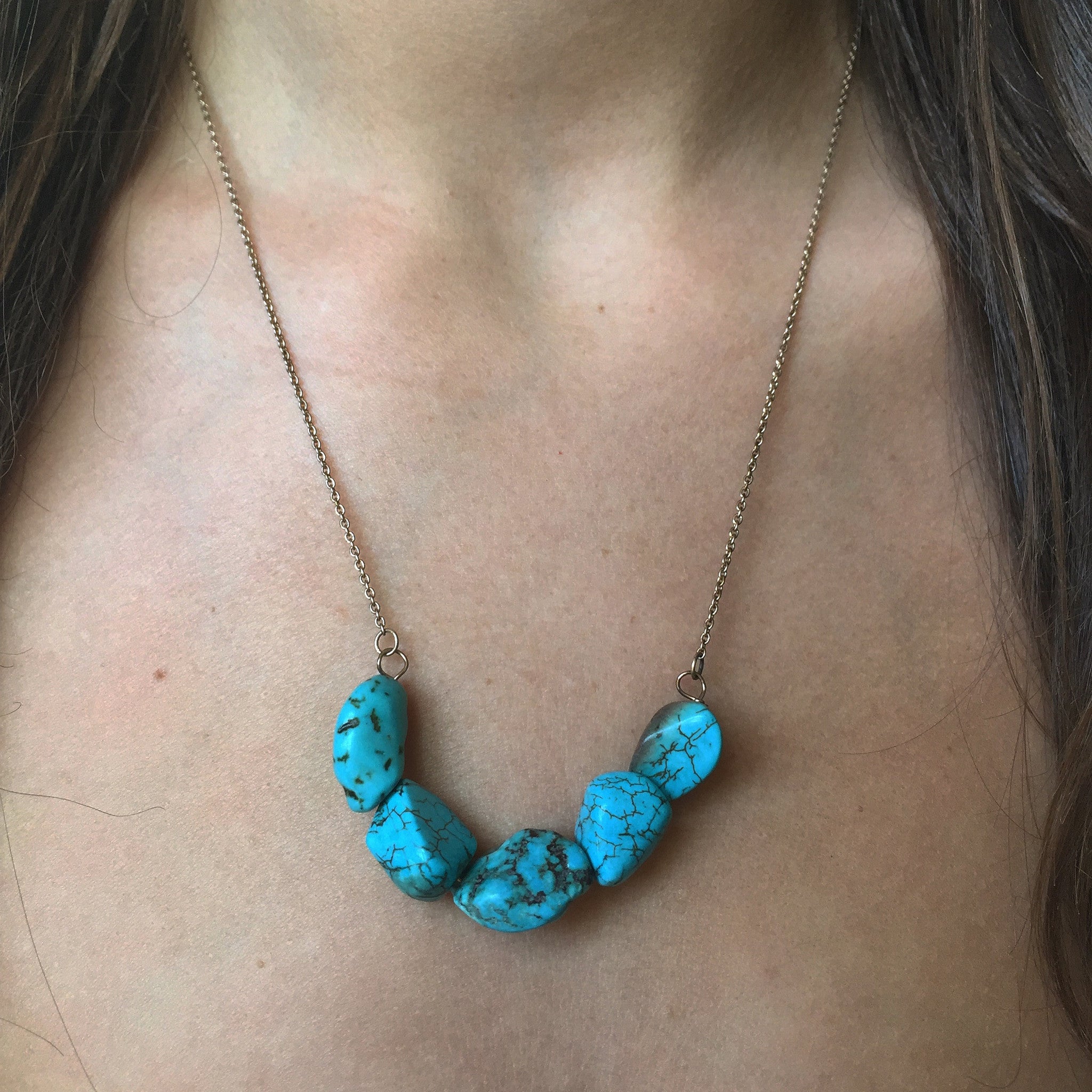 turquoise rock jewelry