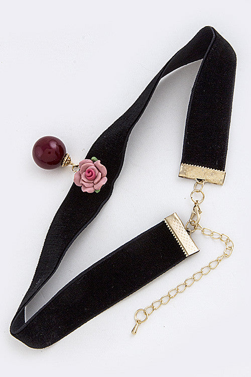 Pink Killarney Rose Chocker Necklace – Jewel Candy