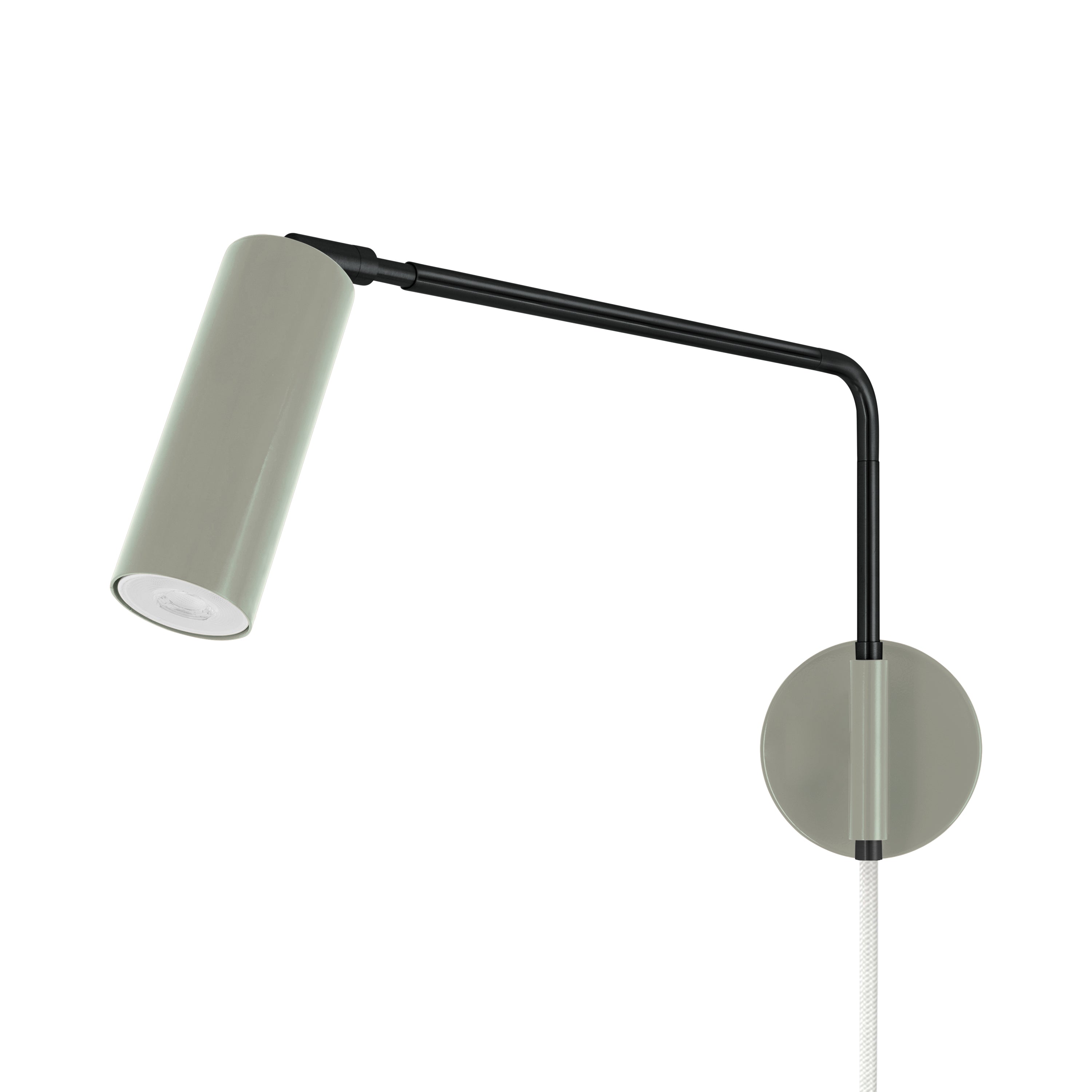 Color Reader Swing Arm Plug-in Sconce - Dutton Brown product image