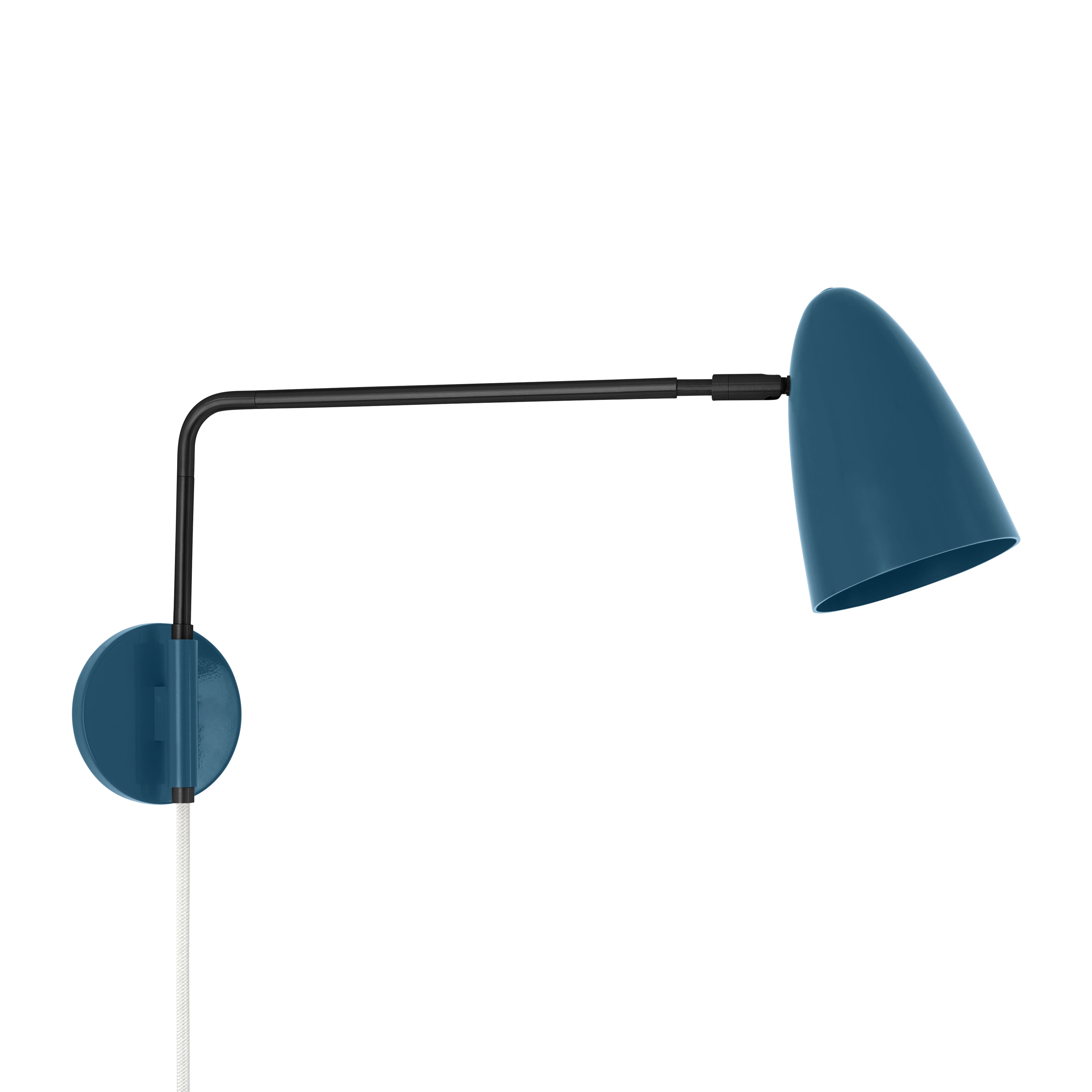 Color Boom Swing Arm Plug-in Sconce - Dutton Brown product image