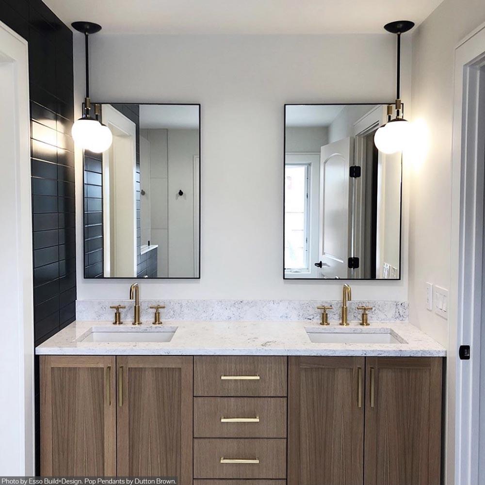 Astonishing Bathroom Vanity Pendant Lights Photos | Laanexa