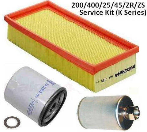 K Series Air Oil and Fuel Filter Service Kit - 200/400/25/45/ZR/ZS ...