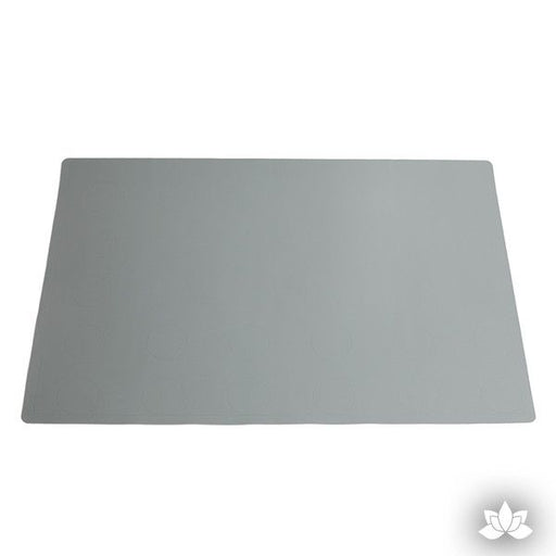 Grey Silicone baking mat perfect for baking cookies and cake decorating cupcakes and other pastries. Cake decorating tool.  Baking tool