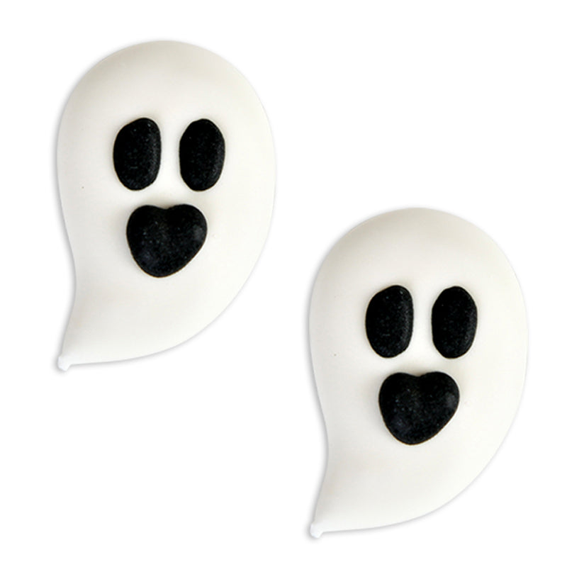 Ghost Face Royal Icing Decorations (Bulk) — CaljavaOnline